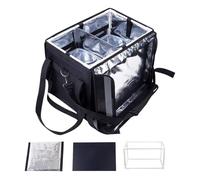 Insulated Cooler Bag - Thermal Food Carrier, Leak Proof Storage, Waterproof Portable Organizer | Large Reusable Lunch Tote for Work Travel Camping Fishing Beach Picnic School Outdoor Adventures