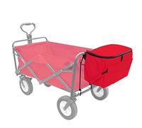 Insulated Cooler Bag Trolley Cart - 15L Foldable Push Pull Wagon | Perfect for Frozen Food, Camping, BBQ & Outdoor Activities