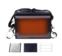 Insulated Cooler Bags - Cold Hold Architecture Large Volume Oxford Navy Blue Leak Barrier Inner Structure Reinforced Handle Transport Configuration Lightweight Transport Assembly | Cooled Ref