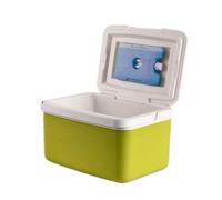 Insulated Cooler Box - 26 x 18 x 20 cm, Waterproof Thermal Holder, Portable Cooler Box, Ergonomic Handle Storage Container, Reusable Beverage and Food Transport Organizer | B