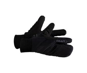 Insulated Core Split-Finger Gloves Craft Noir M