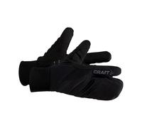 Insulated Core Split-Finger Gloves Craft Noir XS