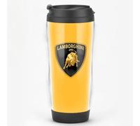 Insulated Cup For Lamborghini Aventador LP 750-4 Superveloce, Stainless Steel With BPA Free Easy,Travel Mug,Leakproof Tumbler with Leakproof Lid,Car Gifts For man and woman,Yellow