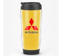 Insulated Cup For Mitsubishi Triton Club Cab Pick Up, Stainless Steel With BPA Free Easy,Travel Mug,Leakproof Tumbler with Leakproof Lid,Car Gifts For man and woman,Yellow