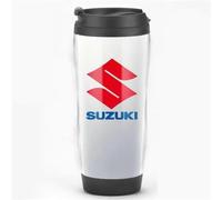 Insulated Cup For Suzuki Hustler, Stainless Steel With BPA Free Easy,Travel Mug,Leakproof Tumbler with Leakproof Lid,Car Gifts For man and woman,White