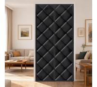 Insulated Curtains for Wintern, Magnetic Thermal Curtains Insulated, Dutch Door Temporary Door Sound Proof Self-Closing Screen Door Cover, 70 80 85 90 95 100 190 200 210 220cm(Black,180x250cm)