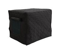 Insulated Dog Kennel Cover - Ventilated Privacy Dog Cage Covers, Waterproof Insulated Protective Blanket Layer | Winter Outdoor Patio Camping House Puppy House Bed Crate Enclosure