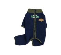 Insulated Dog Winter Coat Soft Fleece 4 Leg Jumpsuit with Leash Hook for Small Breeds Puppies Outdoors Adventure Dog Winter Coat with Leash Hook