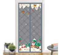 Insulated Door Cover Windproof Thicken Barrier