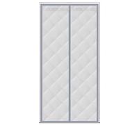 Insulated Door Curtain, Hands Free Automatic Closing with Thermal Weatherproof for Air Conditioner Room, Heater Room, Living Room