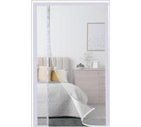 Insulated Door Curtain Transparent,Reversible Left or Right Side Opening,90x210CM Magnetic Thermal Door Cover Screen Door Self-Closing Privacy Door Screen Hands Free for Patio, Kitchen, Bedroom
