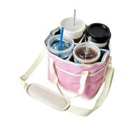 Insulated Drink Bag Insulated Spill-Proof Portable | Compartment Drink Bag Bottle Tote for Outdoor Car Boat Cruise Office Picnic Party Camping Event Tailgating