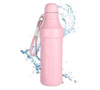 Insulated Drinking Bottle | 500 Milliliters Small Mouth Vacuum Cup | With Carry Strap and Vacuum Insulated Stainless Steel Water Bottle,For Milk Beverages Drinking Sports Gym Home