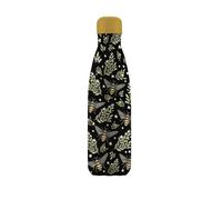 Insulated Drinks Bottle - Honey Bee Floral Pattern - Catherine Rowe Design - 500ml Stainless Steel Re-Usable Water Bottle