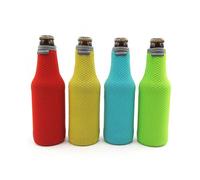 Insulated Drinks Bottle Sleeves Coolies Koozies (4-Pack) For Alcopops Etc