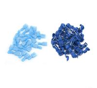 Insulated Electrical Butt Connectors 50Pcs Waterproof Seal