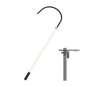 Insulated Electrical Safety Hook with Multi-Voltage Protection for Lineman and Substation Construction