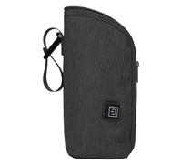 Insulated Feeding Bottle Carrier | Toddler Bottle Warmer Bag | Milk Bottle Insulation Tote Bag | Temperature Adjustment Breastmilk Storage Tote | Insulated Bottle Bag for Traveling and Driving, Dark