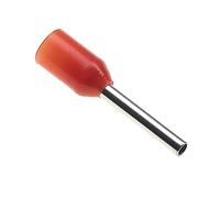 Insulated Ferrule, 8x0.5mm, Pack Of 100 - Wire Copper Crimp Connector Insulated Ferrule Pin, Cord End Terminal Connectors, German Orange Nylon Ferrules Connectors