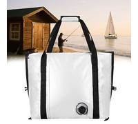 Insulated Fish Cooler Bag - Waterproof Collapsible Fish Kill Bag for Tuna and Billfish, Keeps Ice-Cold and Fresh for Over 24 Hours, Leakproof Design