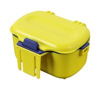 Insulated Fishing Bait Container - Worm Bait Station Holder Case | Waterproof Live Baiț Bucket, Storage Container with Lanyard for Small Fishing, Outdoor, Picnic and Camping