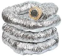 Insulated Flexible Ventilation Duct Hose - Exhaust Hose - Duct Hose for Heating and Cooling - Air Conditioning (5" (125mm) X 10m)