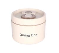 Insulated Food Container, Leakproof Lunch Jar with Spoon and Handle, Ample Space, Large Capacity Thermal Snack Box for Hot or Cold Meals School Workplace Travel, 12x9.6cm