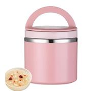 Insulated Food Container With Handle Stainless Steel, 630ml Portable Soup Flask, Keep Food Warm Container, Leak-proof Hot Soup Jar, Foods Flask Bottle For Kids Adults School Office Picnic Outdoor