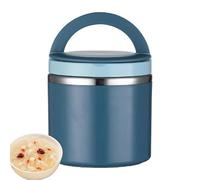 Insulated Food Container With Handle Stainless Steel, 630ml Portable Soup Flask, Keep Food Warm Container, Leak-proof Hot Soup Jar, Foods Flask Bottle For Kids Adults School Office Picnic Outdoor