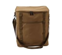 Insulated Food Cooler Bag 35x30x39 cm, 600D Oxford Watertight Portable Camping Cooler Box with Side Pockets for BBQ Picnic
