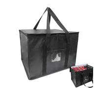 Insulated Food Refrigerator Race: Large Thermal Food Delivery Bag, Refreshing Food Organizer | Foldable with Zipper and Carrying Handle, Suitable for Food Refrigerator