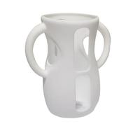 Insulated Glass Bottle Holder - Kid Feeding Easy-Grip, Anti Flow Holders,Silicone Sleeve Heat Protective Case for Feeding | Adjustable New-Born Feed-Ing Bottles Protector Replacement Cold Retention