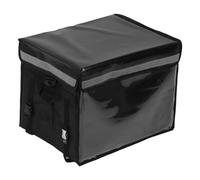 Insulated Grocery Bag Zippered Top Large Capacity for Food Delivery Hot Cold Meals (30L)
