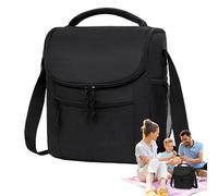 Insulated Heat Bag | 9.45 Inch 10 L Lunch Bag | Soft Container for Picnic, Excursions and Trekking | Light Design in Oxford 900D | For Fresh Meals on the Street, Camping & Junctions