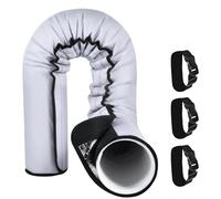 Insulated Hose Cover, Reusable AC Hose Cover with Buckle Straps, Air Conditioning Hose Packaging, Protective Tool to Improve the Protective House, Durable Alternating Current