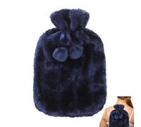 Insulated Hot Water Bottle Sleeves, 2 Liter PU Leather Hot Water Bottle Cover, Hot Water Bottle Cloth Helps Relieve Them