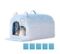 Insulated House for Cat Foldable Spacious with Ice Pack