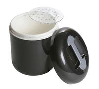 Insulated Ice Bucket 4L Anthracite 220x220x240mm Drain Lid