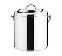 Insulated Ice Pail Wine Champagne Bucket - Stainless steel - 180x180(H)mm - 2L