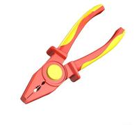 Insulated Linemans Pliers -40C Cold Resistant Tool(wire cutter) | Flame retardant material, methane tested, 23cm length, cuts soft and hard wire safely