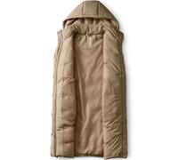 Insulated Long Gilet lands end Camel 20
