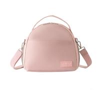 Insulated Lunch Bag Featuring Thermal Insulation Waterproof Liner and Quick Release Buckles for Convenient Carrying at For Work or Travel (Light Red)