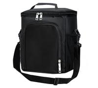 Insulated Lunch Bag for Adults, 8.7L Reusable Cool Bag with Shoulder Strap and Front Pocket, Compact Lunch Tote for Work, Office, Travel and Day Trips, 8.5 x 6.5 x 9.7 in (21.5 x 16.5 x 24.5 cm)