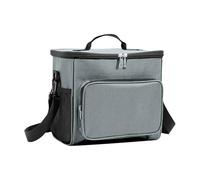 Insulated Lunch Bag for Men, Thermal Lunch Box for Women Soft Sided Cool Bag Reusable Leakproof Drink Bottle Can Cooling Pack for Hiking Camping School Offices