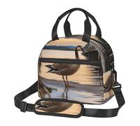Insulated Lunch Bag for Women Men Lunchbox Wild Goose by the Bridge Reusable Lunch Box Leakproof Cooler Bag with Adjustable Shoulder Strap Lunch Tote Bags for Work,Travel,Outdoor