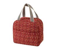 Insulated Lunch Bag for Work, Picnic & Travel - Reusable Meal Tote(Red)