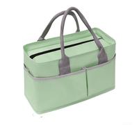 Insulated Lunch Bag, Large Thermal Cooler Box, for School Work Camping Picnic, Waterproof Ox, Food Container with Multi Pockets and Sturdy Handle, Reusable(Green)