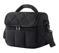 Insulated Lunch Bag, Waterproof Oxford Cloth Cooler | for Work School Picnic Camping Hiking Outdoor Storage, Beige Black Gray Colour Options Available