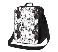 Insulated Lunch Bags for Women Men Work - Labrador Retriever Dog No.1001 Small Lunch Box for Women Men, Soft Cooler Bag Insulated, Adult Lunch Tote Bag with Adjustable Shoulder Strap