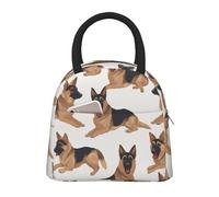 Insulated Lunch Bags for Women Reusable Lunch Box for Adult German Shepherd Lunch Tote Bag Leakproof LunchBox